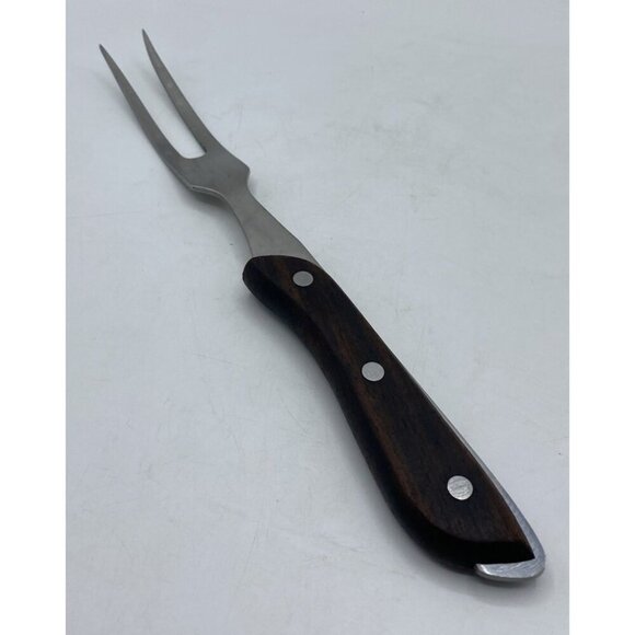 Regent Swords Lightning Edge Stainless Carving Serving Fork Vintage Japan - Picture 1 of 9